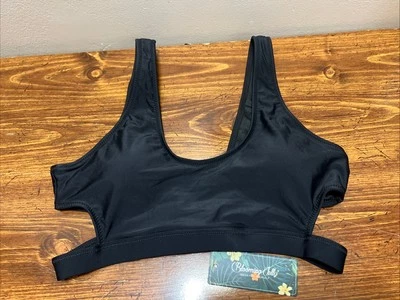 Sports Bra Women’s Daily Sports Black Top Size M - Image 1 of 4