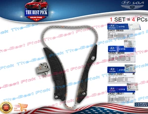 ⭐GENUINE⭐ Engine Timing Chain Kit Fits 2010-2011 Kia Forte Soul 1.6L 243212B000 - Picture 1 of 1