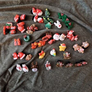 Set of 25 pcs for Crocs Sandals Charms Christmas figures - Santa reindeer trees - Picture 1 of 5