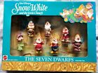 Vintage Mattel : Disney Snow White And The Seven Dwarfs Figures Set ~ #65351