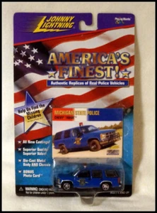 Johnny Lightning America's Finest Michigan State Police Chevy Tahoe New OS #Z510 - Picture 1 of 5
