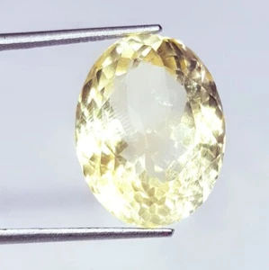 Loose Gemstone 21.87 Ct Natural Yellow Citrine Transparent Certified Gems - Picture 1 of 10