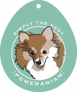 Pomeranian Sticker 4x4" - Picture 1 of 1