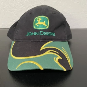 John Deere Dad Hat Cap Green Y2K One Size 2000s Style  - Picture 1 of 5