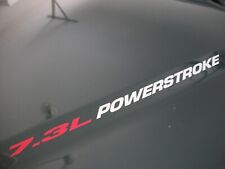 New 7.3L Powerstroke (Pair) Hood decals sticker turbo diesel Ford F250 F350 