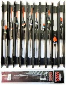 10 X MAX Pole Fishing Rigs Assorted SILVER FISH or CARP RIGS ready tied hooks - Picture 1 of 4
