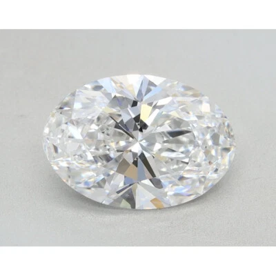 E Color VS1 Clarity Loose Diamond 1.40 CT Oval IGI Certified Lab Grown Diamond - Image 1 of 4