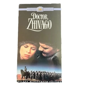 Doctor Zhivago VHS Tape Movie Lot de 2 bandes grand écran vintage NEUF & SCELLÉ - Photo 1 sur 7
