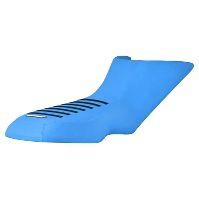 Cubierta de asiento Bombardier DS650 2000-2007 AZUL CLARO/NEGRO/AZUL CLARO #258 Foto 1 de 4