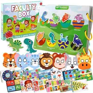 29 Newest Busy Book Themes - Activity Binder/Toys for Toddlers, Ideal for Early - Picture 1 of 9