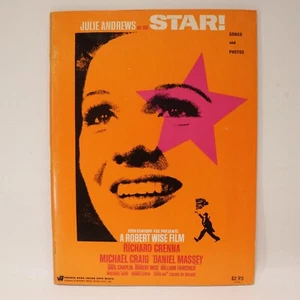 Star Songbook Sheet Music Song Selection Movie Score 1968 Julie Andrews - Picture 1 of 7