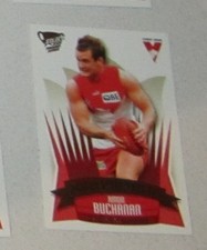 SYDNEY SWANS PREMIERSHIP AMON BUCHANAN 2005 AFL SELECT PREMIERS CARD PC18