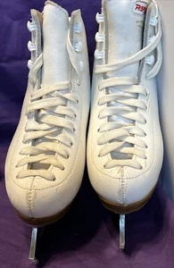 risport mk club 2000 laser italian youth figure skates/english blades size 28 - Picture 1 of 10
