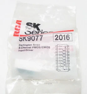 RCA SK9077 - 8-Channel Darlington Array/Driver 18-Lead DIP IC, NOS - Picture 1 of 1