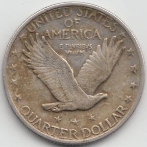 1918 Standing Liberty Quarter, XF-XF+ - Picture 1 of 8