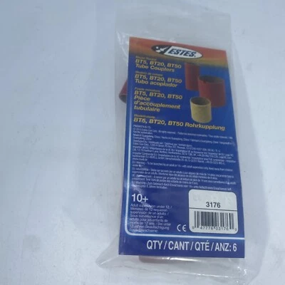 Acopladores de tubo de cuerpo de cohete Estes 3176 BT5/BT20/BT50 6 Foto 1 de 2