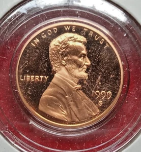 USA Münze 1999-S PP Memorial Lincoln Cent - Bild 1 von 2