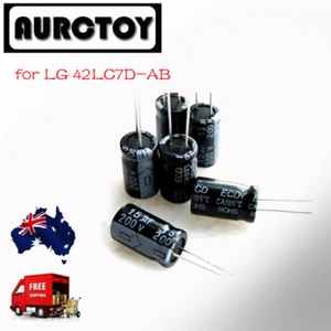LCD Monitor Capacitor Repair Kits for LG 42LC7D-AB power board repair AU seller - Picture 1 of 3