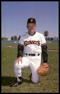 1985 Barry Colla San Francisco Giants Postcard Jack Mull #NNO - Picture 1 of 2