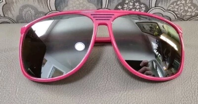 Retro Spalding Sunglasses Aviator Mirrored Lens Vintage 80s - 90s Pink - Image 1 of 4