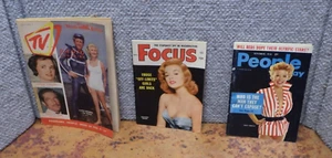 3 1950's Pocket Magazines Focus People TV Radio C2 - Picture 1 of 5