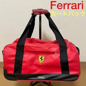 Ferrari Cart Bag/Boston Bag 50 x 28 x 23cm Rare Good