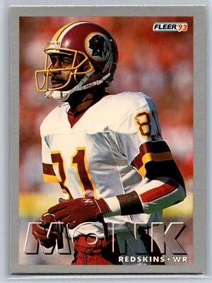 1993 Fleer Art Monk Washington #102 - Image 1 of 2