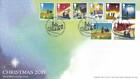 Gb 2015 Christmas First Day Cover Sg 3771 To 3778 Post Mark Bethlehem Fdc #23