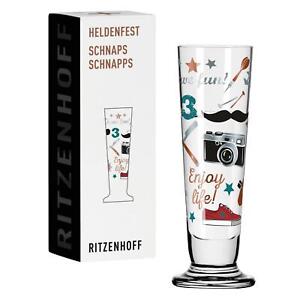 Ritzenhoff Heldenfest 02 Schnapsglas, Pinnchen FUN by Kathrin Stockebrand 2016