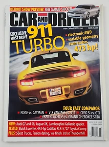 Car And Driver Magazine New Camaro Lotus Exige Porsche Cayman S March 2006 - Bild 1 von 9