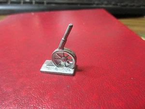 Monopoly Token - Cannon - Silver Tone - Picture 1 of 1