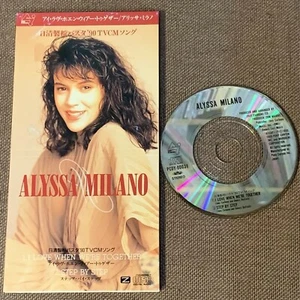 ALYSSA MILANO I Love When We're Together JAPAN 3" CD PCDY-00039 Not-snapped - Picture 1 of 4