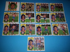 13 Cromos ATLÉTICO DE MADRID  Liga 96/97 (1996/1997) de Colecciones Este