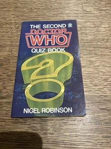 Second Doctor Who Quiz Book (First Edition) - Nigel Robinson - Picture 1 of 5