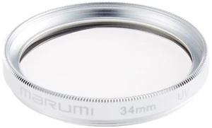 MARUMI UV filter 34mm silver Ultraviolet absorption 34MMUV 1507125 multi Coating - Picture 1 of 1