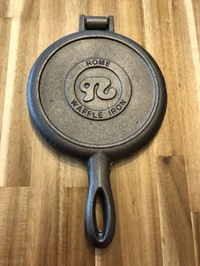  Rome’s Original Old Fashioned Waffeleisen 6,5" Gusseisen Camping und Herdplatte - Bild 1 von 6