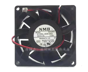 1PC NMB Frequency Converter Fan 3115RL-05W-B60 24V 0.50A two-wire connection - Picture 1 of 1