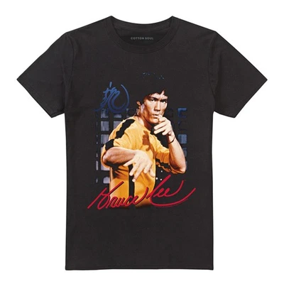 Camiseta gráfica BRUCE LEE POWER OF THE DRAGON con licencia para hombre adulto SM-6XL Foto 1 de 2