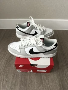 Nike Dunk Low SE Lottery Pack Grey Fog DR9654-001 - Size 8.5 - Preowned - Picture 1 of 6