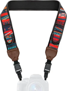 USA Gear TrueSHOT Neck Strap Neoprene Camera Straps - One Size, Southwest  - Picture 1 of 9