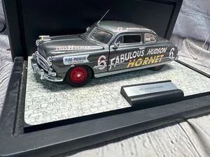 Franklin Mint 1951 Hudson Hornet Coupe #6 Stock Car Gray 1:24 - RARE - Picture 1 of 24