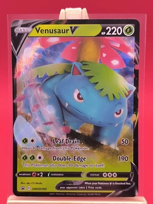 Venusaur V SWSH100 Sword & Shield Ultra Rare Holo Promo Pokemon Card * New * - Image 1 of 4