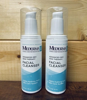 Mederma Advanced Dry  Skin Therapy Facial Cleanser Alpha Hydroxy Acid (2 Units) - Image 1 of 3