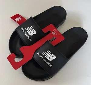 New Balance Slides Uomo 12 Nero - Foto 1 di 2