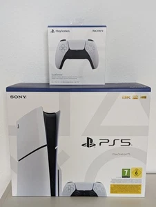 SONY PlayStation 5 SLIM Bundle - Disc Version Inkl 2 PS5 DualSense Controller - Bild 1 von 9