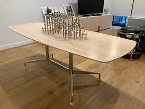 Vintage Eames 'Aluminium Group' conference / dining table - Picture 1 of 8