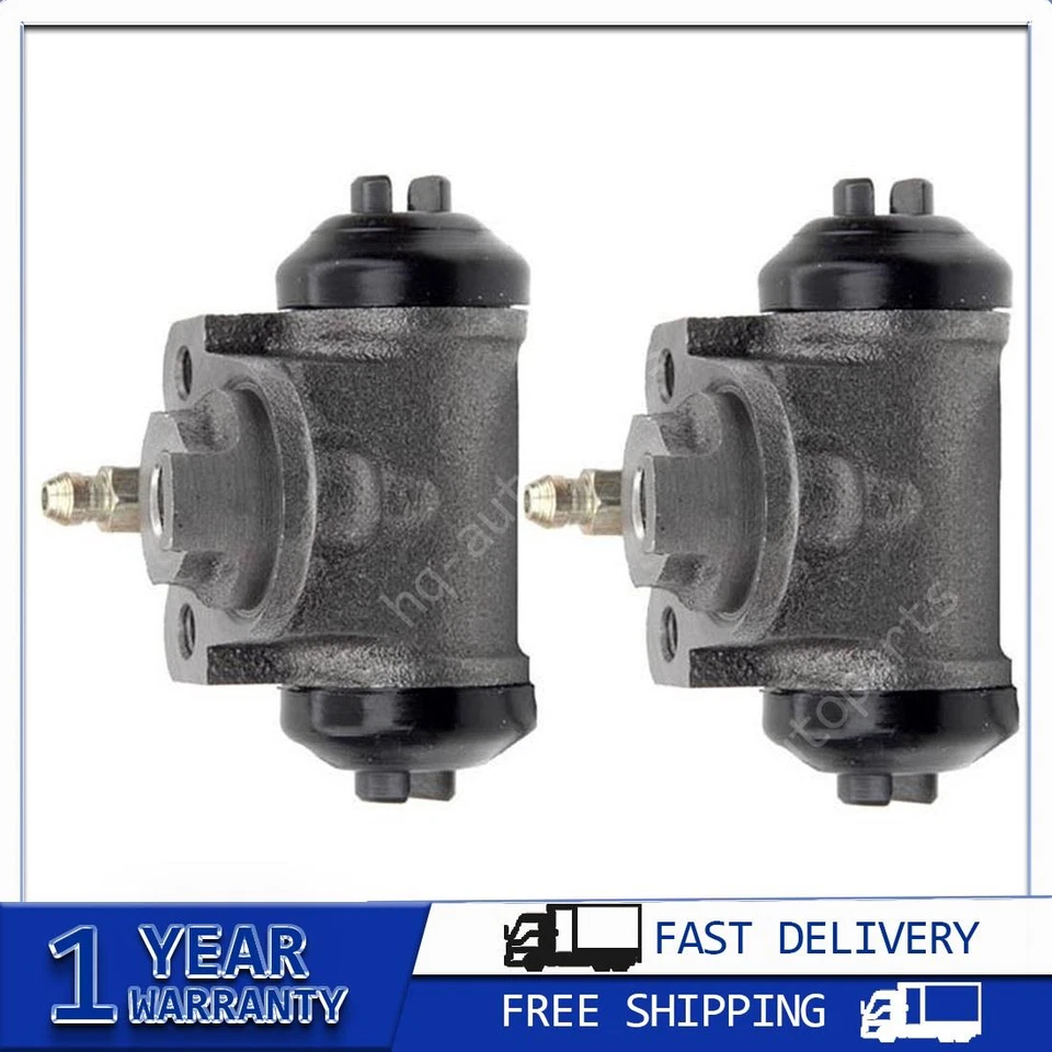 Para 1991~1992 Saturn SC 2x Frenos Traseros Raybestos Tambor Freno Rueda Cilindro Foto 1 de 4