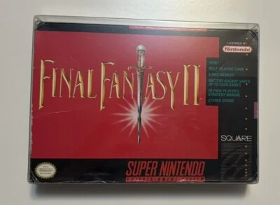 Final Fantasy II (Super Nintendo Entertainment System, 1991) - Image 1 of 4