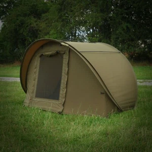 Carp fishing Speedflex Bivvy  Pop Up Easy Shelter One Man Size - Carper Tackle - Picture 1 of 9