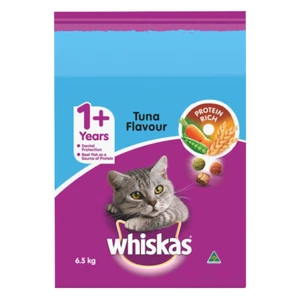 Mars Whiskas Vitabites Tuna 6.5kg Dry Cat Food Kibble Feline Nutrition Diet Pet - Picture 1 of 12